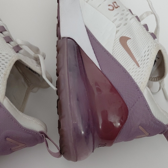 Nike Women's White and Purple Sneakers - Picture 14 of 17